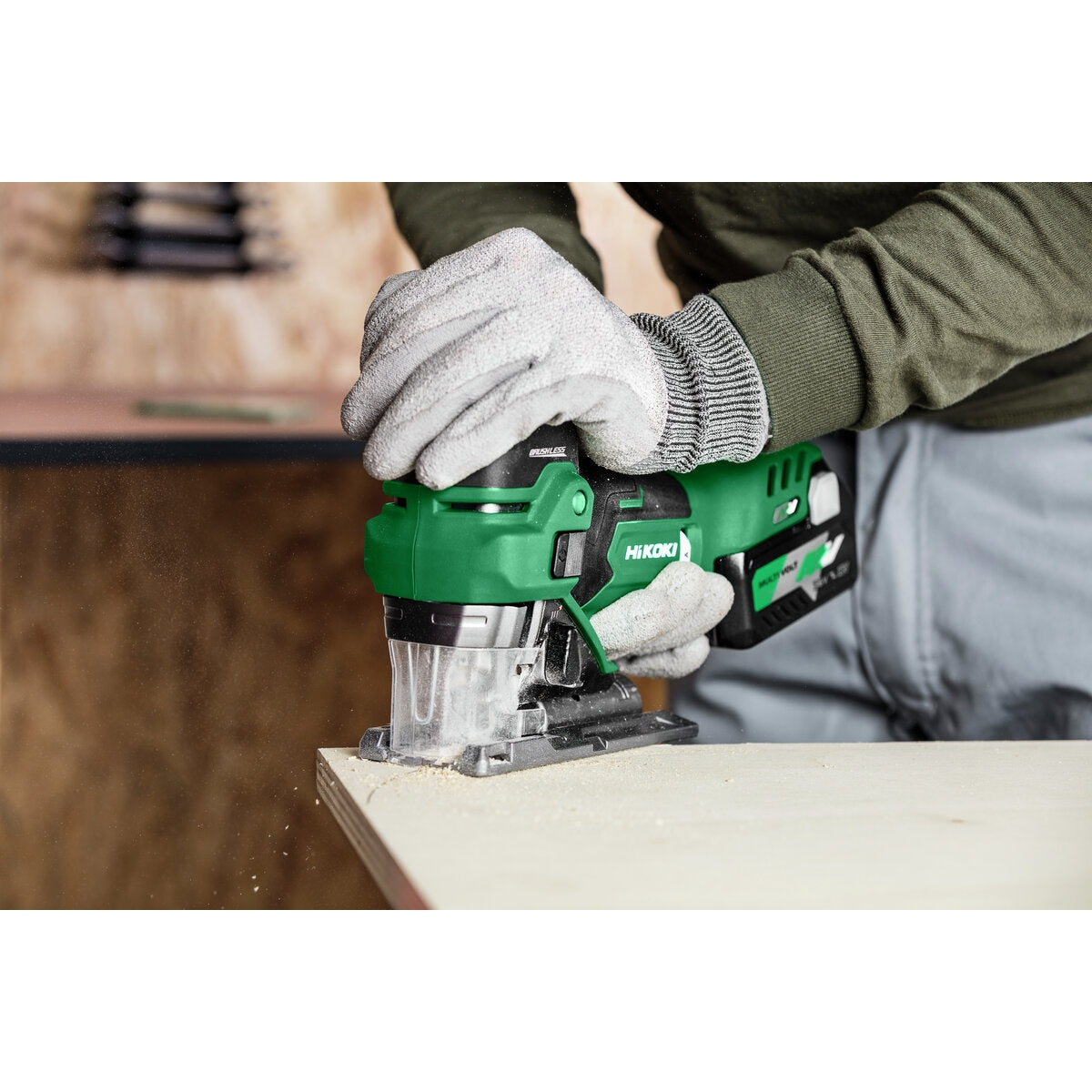 Hikoki 36v Cordless Jig Saw CJ36DA Basic 9 - Power Tool Services