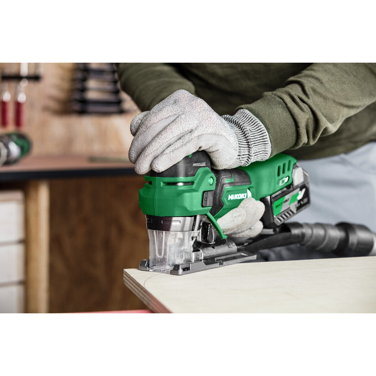 Hikoki 36v Cordless Jig Saw CJ36DA Basic 10 - Power Tool Services