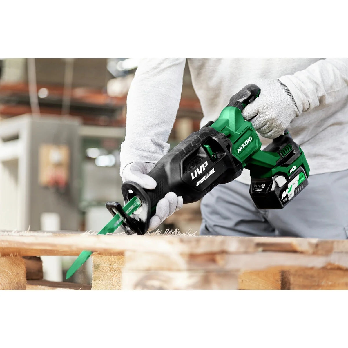 Hikoki 36v Cordless Sabre Saws CR36DA Basic 4 - Power Tool Services