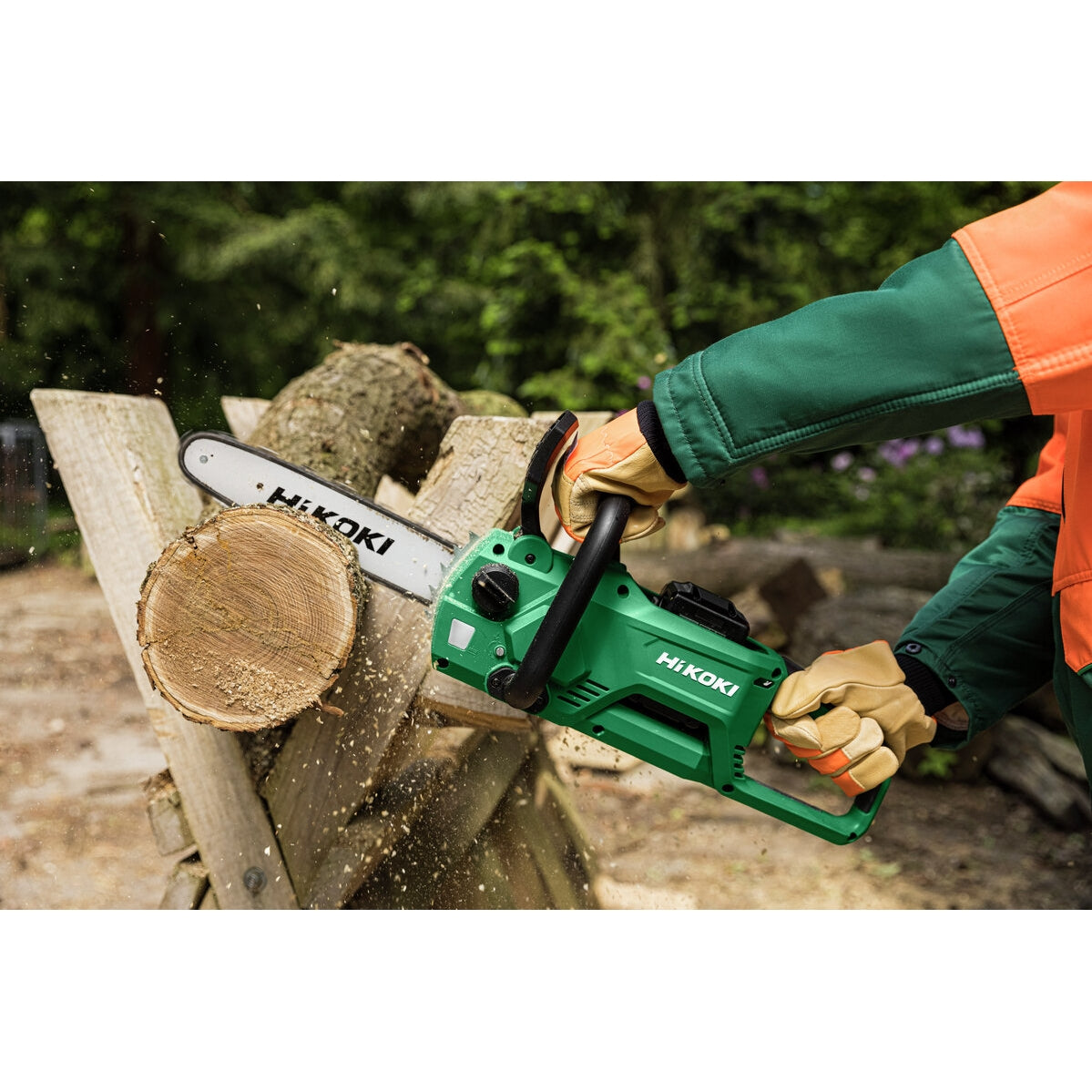 Hikoki 36v Cordless Chain Saw CS3635DB Basic 3 - Power Tool Services