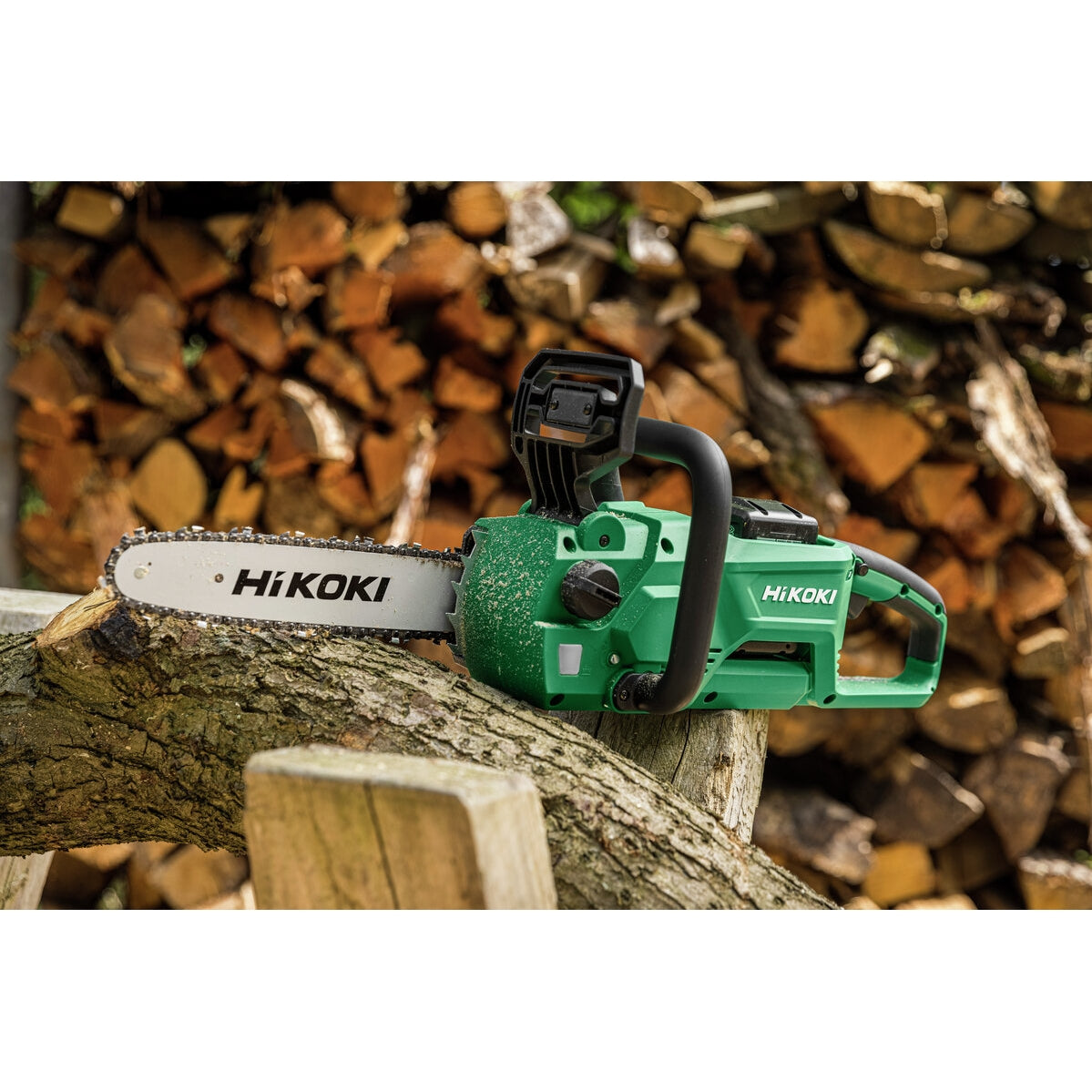 Hikoki 36v Cordless Chain Saw CS3635DB Basic 2 - Power Tool Services