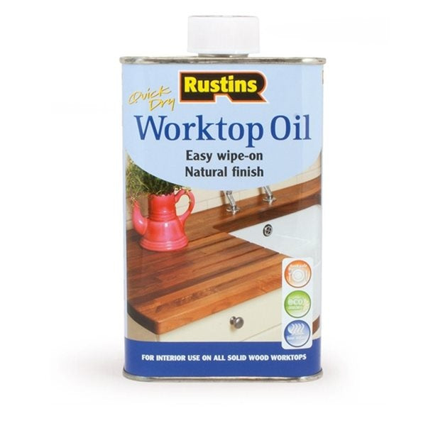 Rustins Worktop Oil ( Select Size ) - Power Tool Services