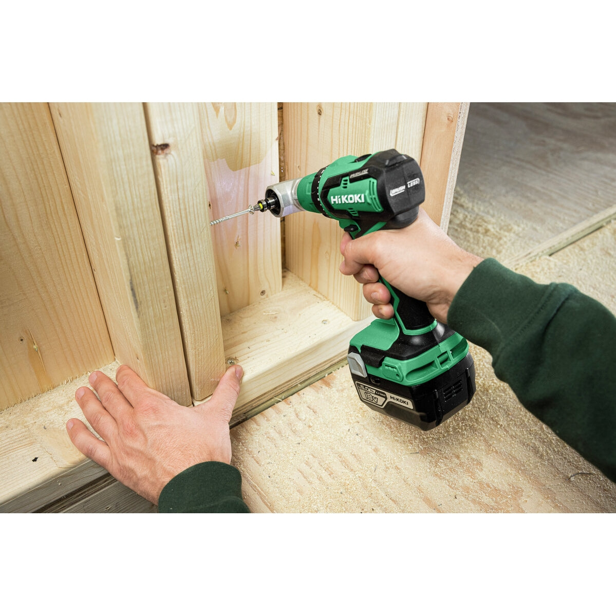 Hikoki Cordless Impact Driver Drill DS18DDQ 2.0Ah set 3 - Power Tool Services