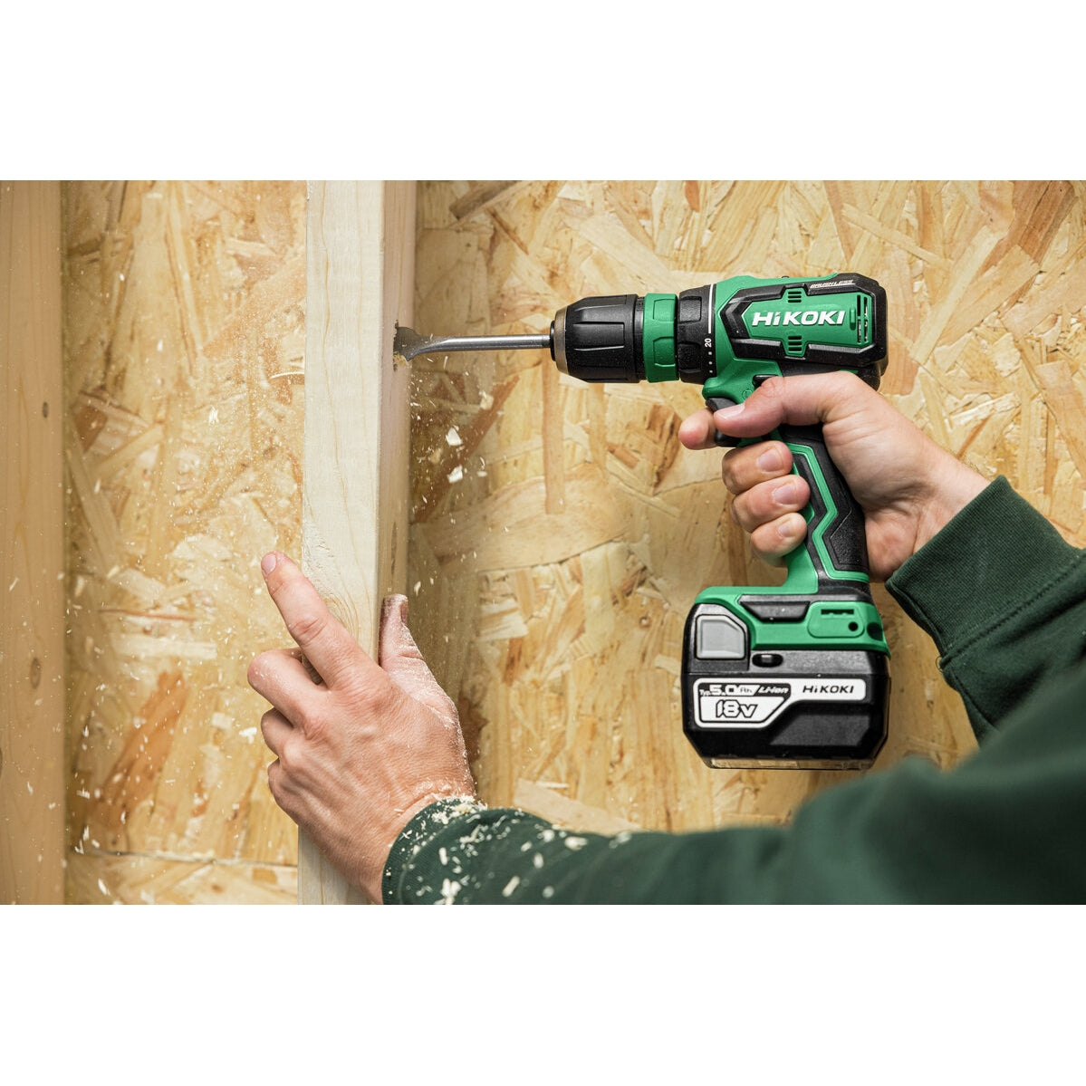 Hikoki Cordless Impact Driver Drill DS18DDQ 2.0Ah set 5 - Power Tool Services