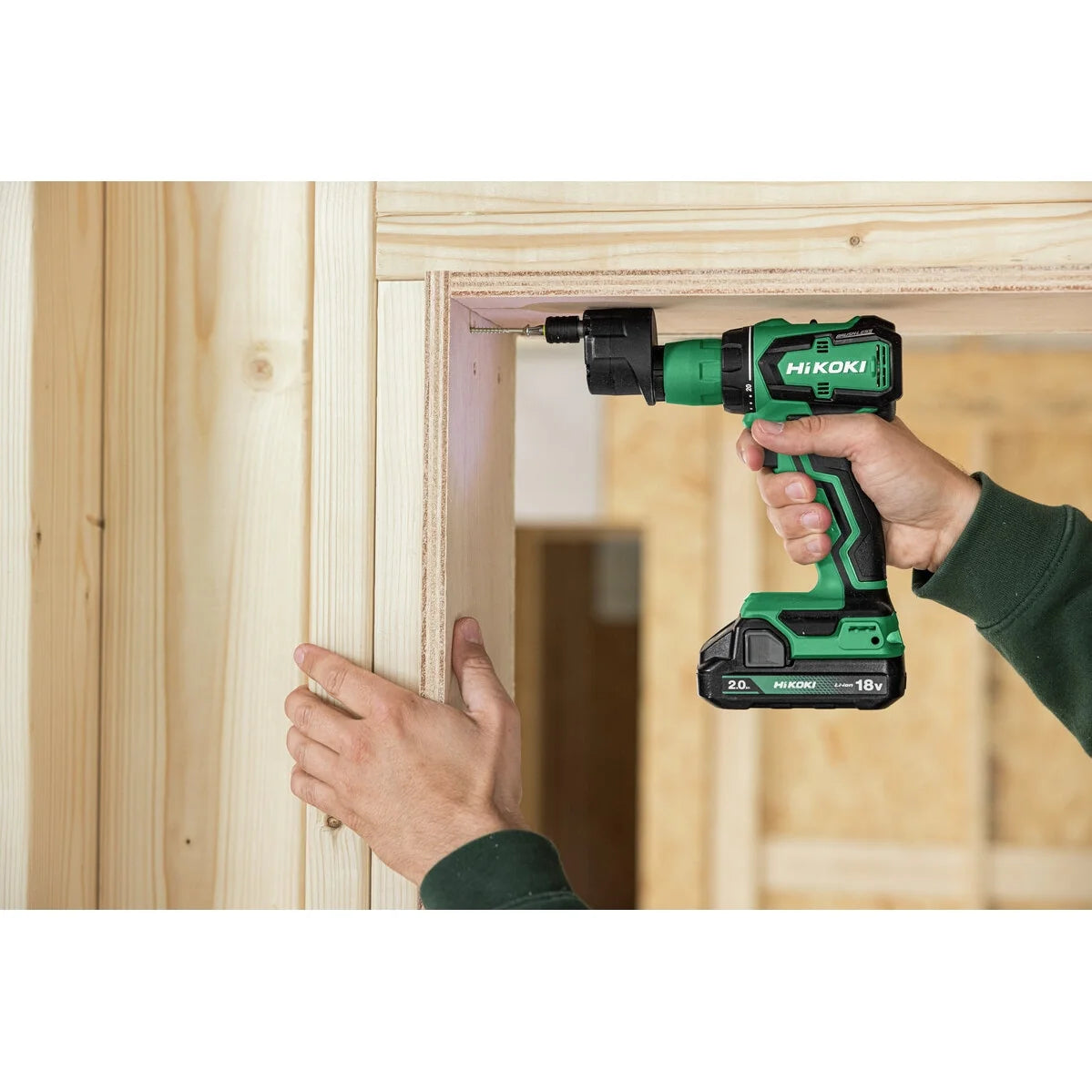 Hikoki Cordless Impact Driver Drill DS18DDQ 2.0Ah set 6 - Power Tool Services