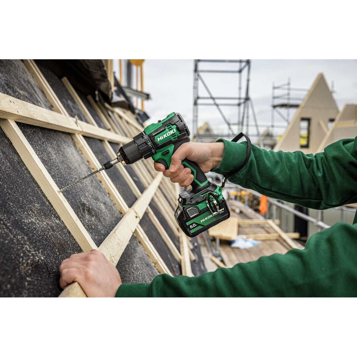 Hikoki 18v Cordless Impact Driver Drill DV18DE 4.0Ah set 3 - Power Tool Services