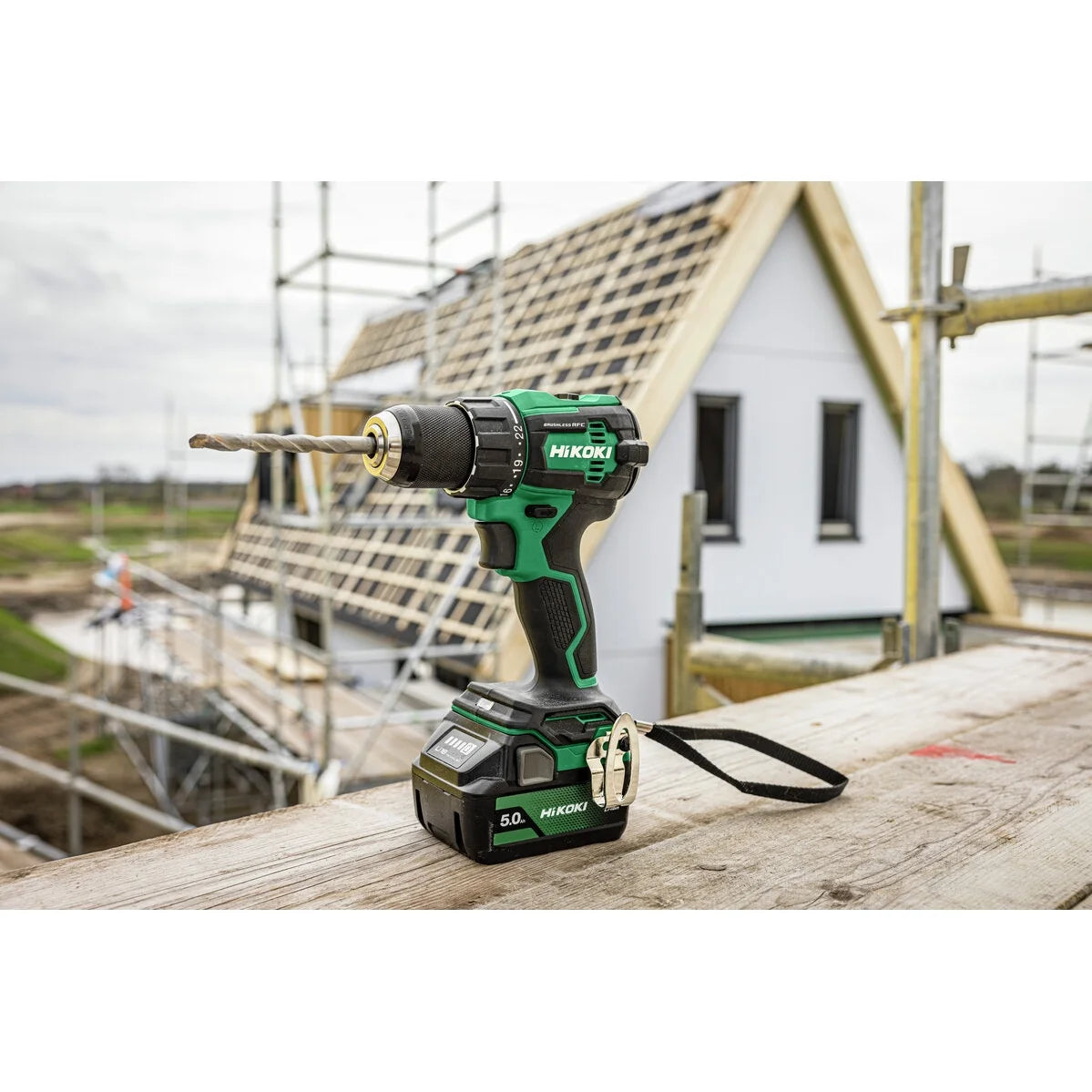 Hikoki 18v Cordless Impact Driver Drill DV18DE 4.0Ah set 5 - Power Tool Services