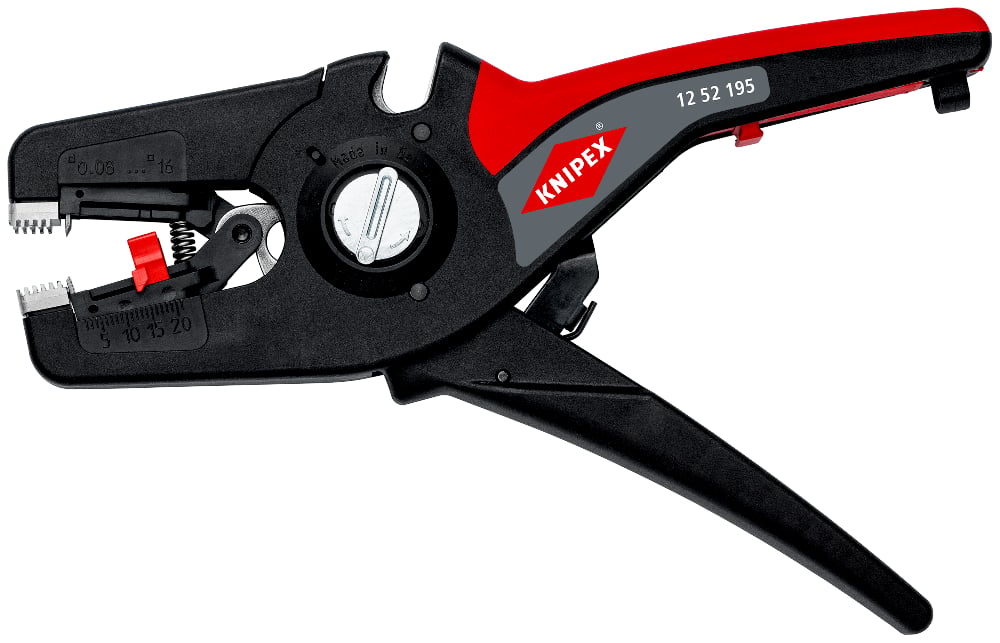 KNIPEX PreciStrip16 Automatic insulation stripper 12 52 195 2 - Power Tool Services