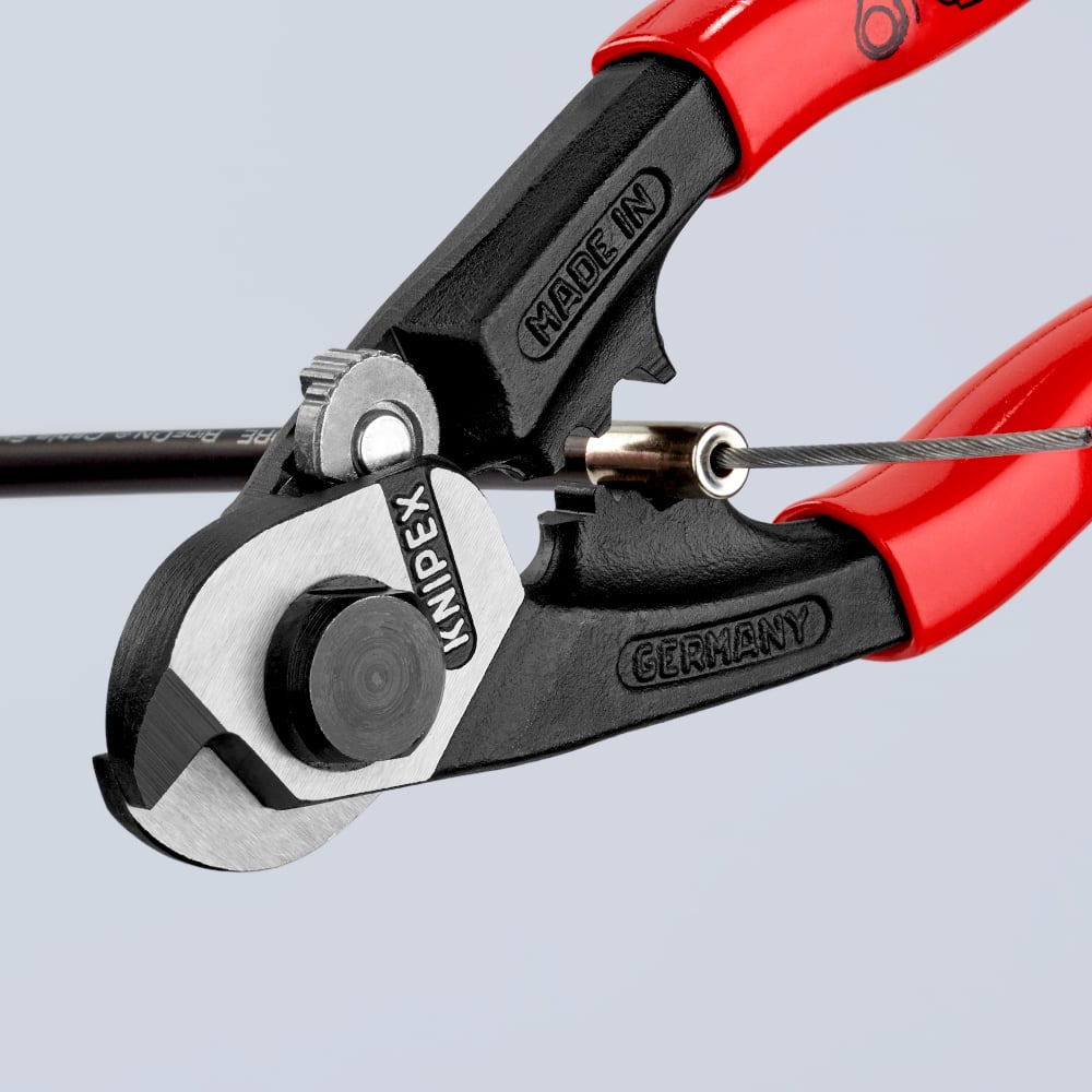 KNIPEX Forged Wire Rope Cutter 95 61 190 6 - Power Tool Services