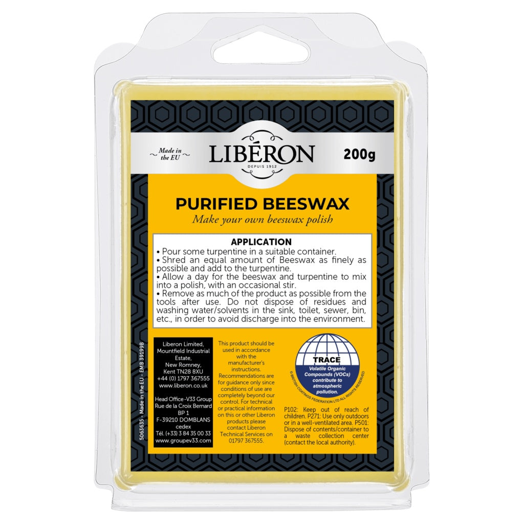 Liberon Purified Beeswax 200g 1 - Power Tool Services