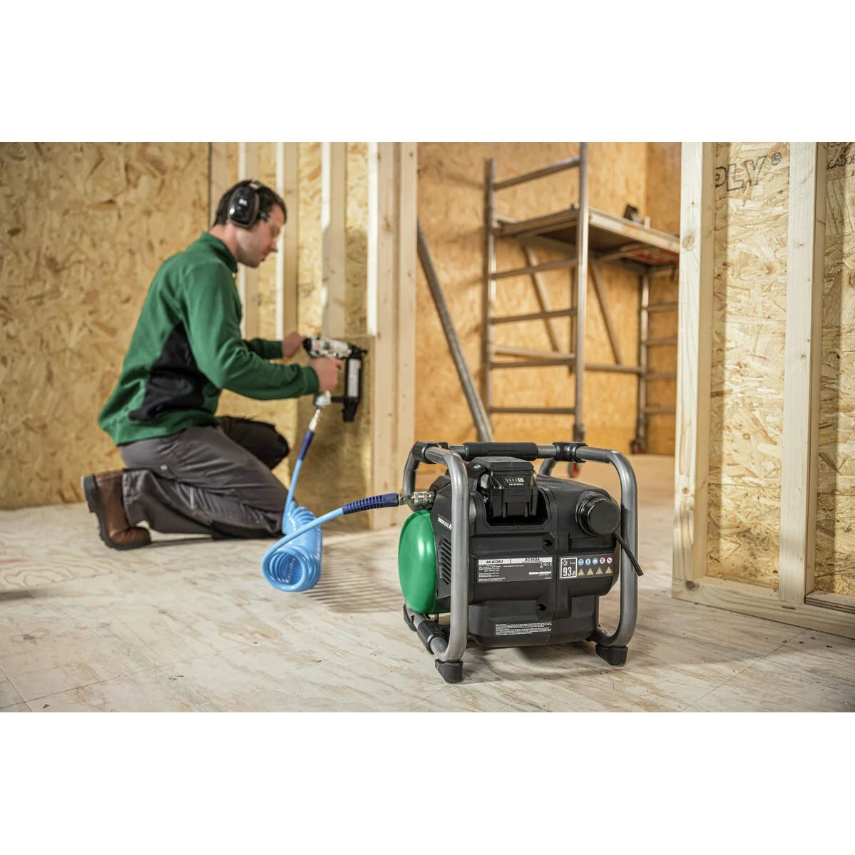 Hikoki 36v Cordless Air Compressor EC36DA Basic 6 - Power Tool Services