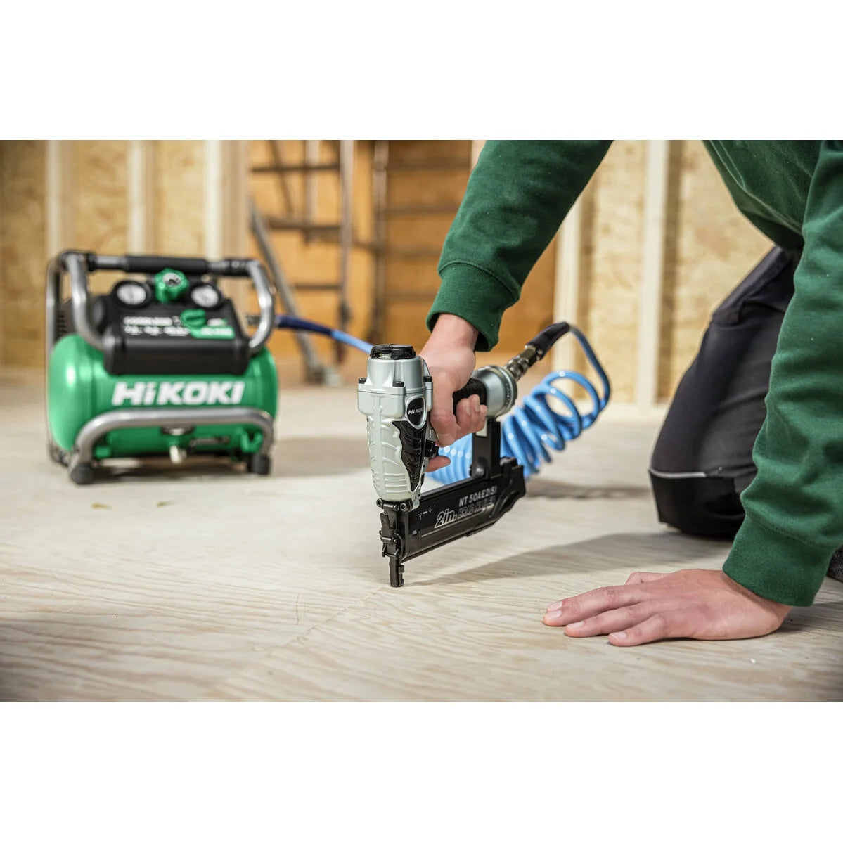 Hikoki 36v Cordless Air Compressor EC36DA Basic 7 - Power Tool Services