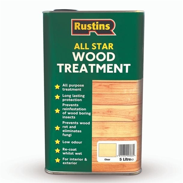 Rustins Rustins All Star Wood Treatment 1 Litre - Power Tool Services
