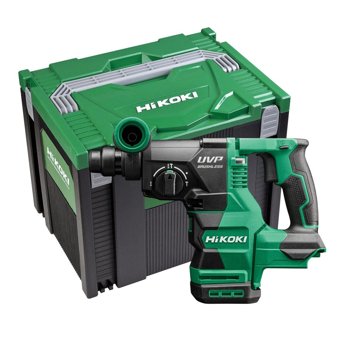Hikoki 36v Cordless Rotary Hammer Sds Plus / Breaker DH3628DA Basic 1 - Power Tool Services