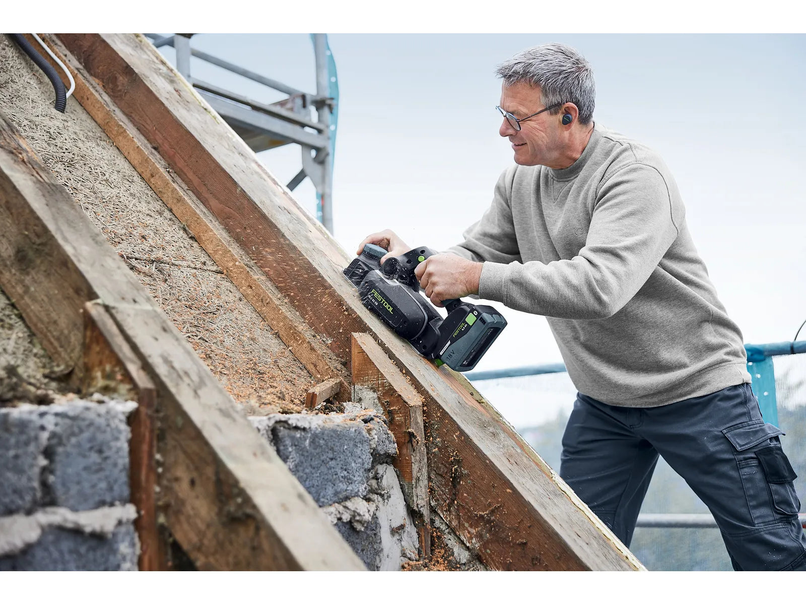 Festool Cordless planer HLC 82 EB-Basic Set 578600 3 - Power Tool Services