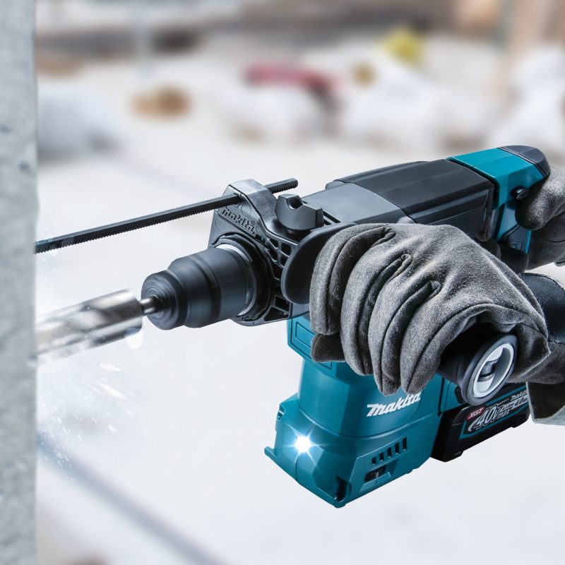 Makita 40V XGT Cordless 30mm SDS-Plus Combination Hammer HR008GZ
