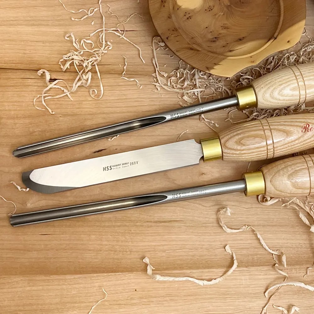 Robert Sorby 1/2" Three Piece Bowl Turning Set (84HS)