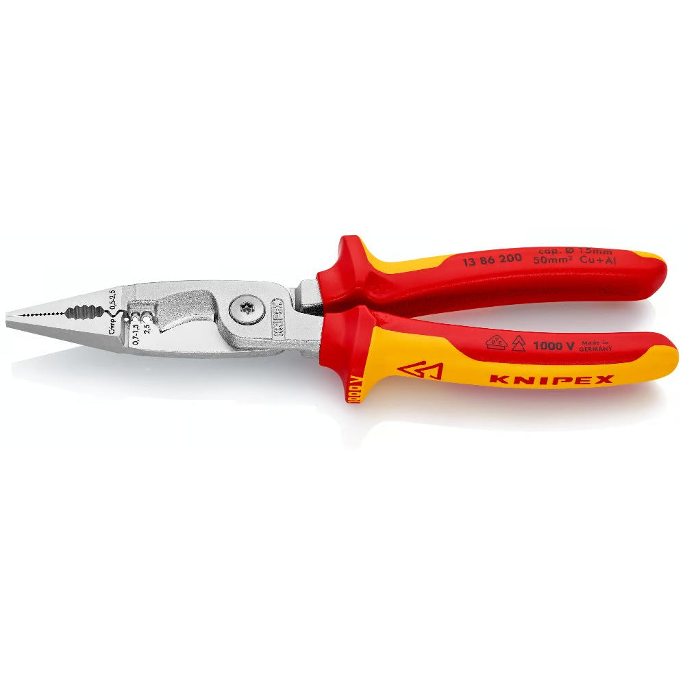 Knipex Pliers for Electrical Installation 13 86 200