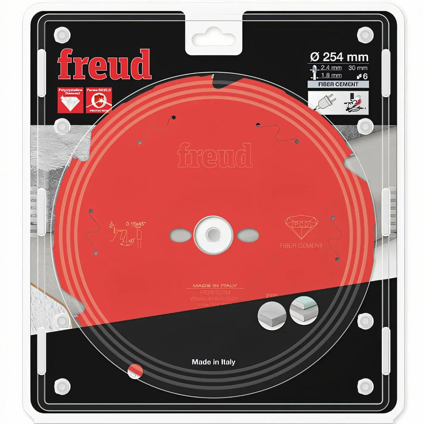 Freud Circular saw blade DIA 254 x 2.4/1.8 x 30 mm, Z=6 FR24F001M 1 - Power Tool Services
