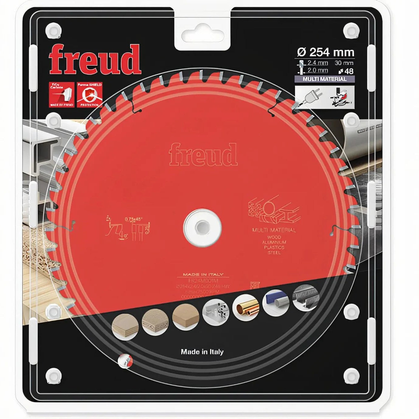 Freud Circular saw blade HM 254 x 2.4/2.0 x 30 mm, Z=48 FR24M001M