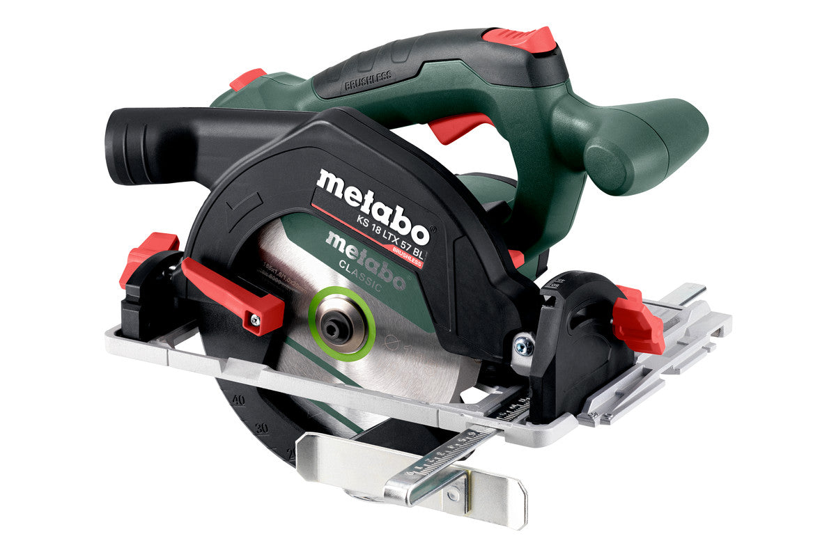 Metabo | 18v Cordless Circular Saw KS 18 LTX 57 BL | 611857840 2 - Power Tool Services