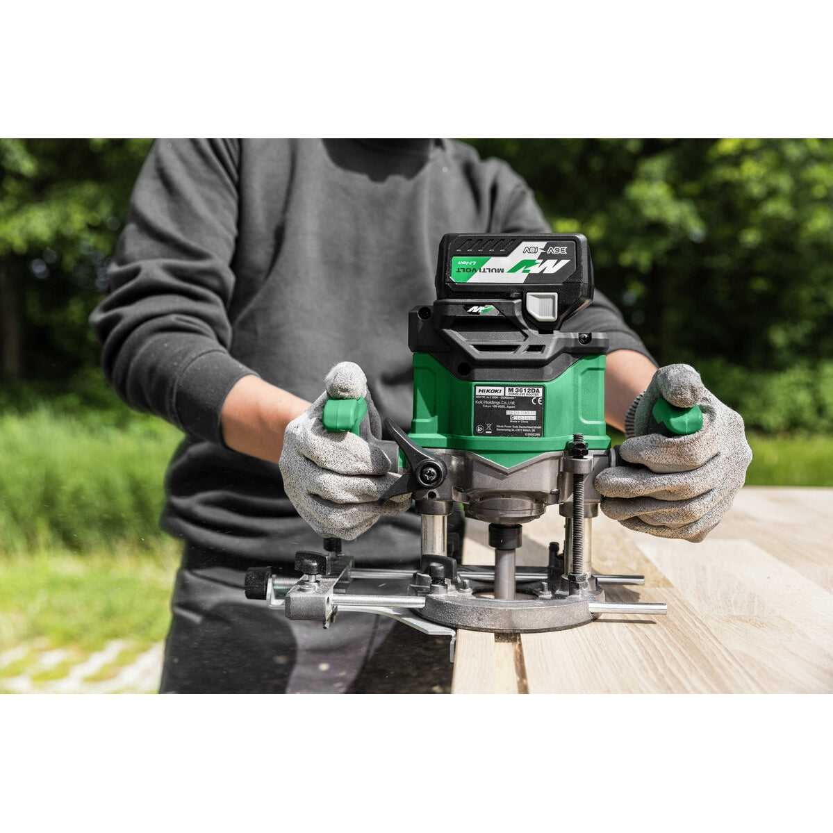Hikoki Cordless Router M3612DA Basic 7 - Power Tool Services