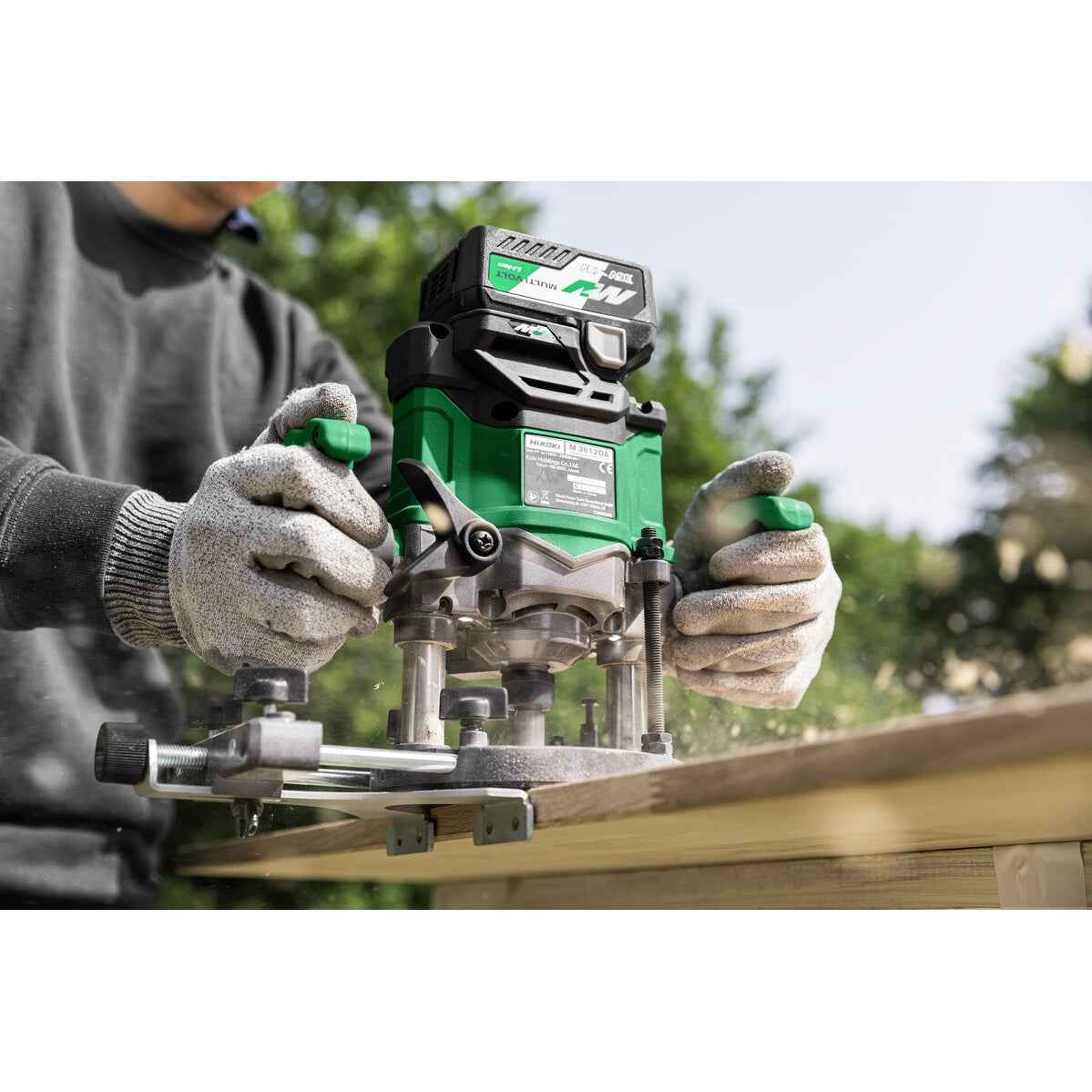 Hikoki Cordless Router M3612DA Basic 6 - Power Tool Services