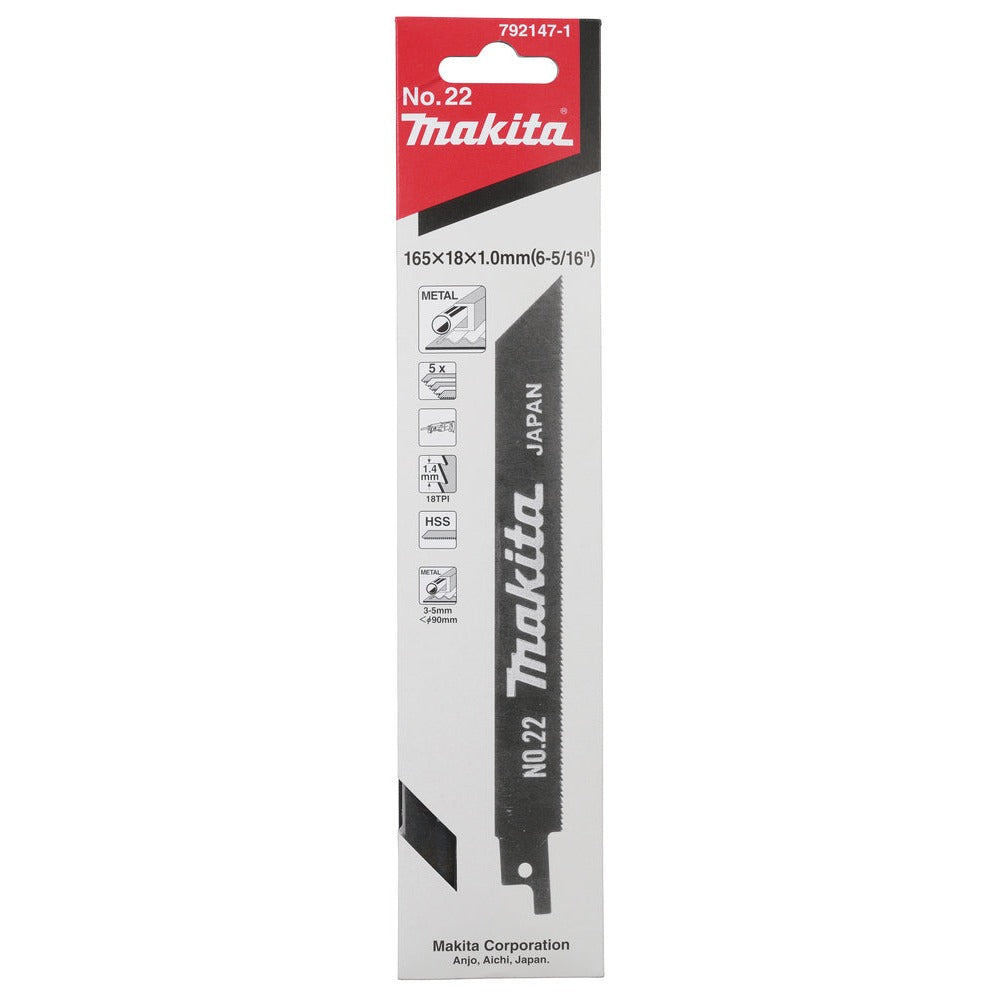 Makita | Reciprosaw Blade, 165 x 0,9 mm | 792147-1