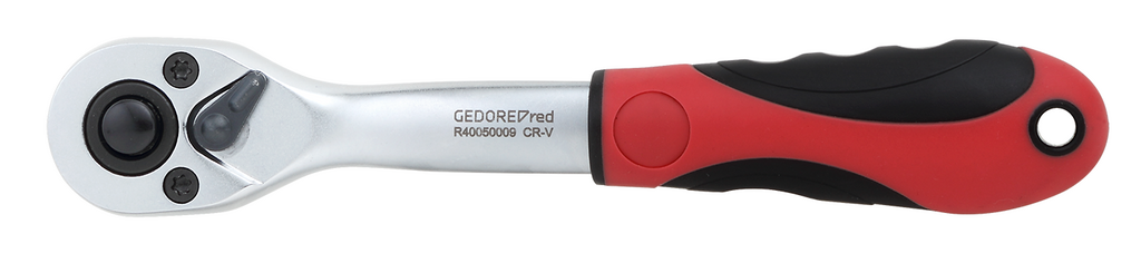 Gedore 2K reversible ratchet 1/4" cranked length 145 mm | 40050009