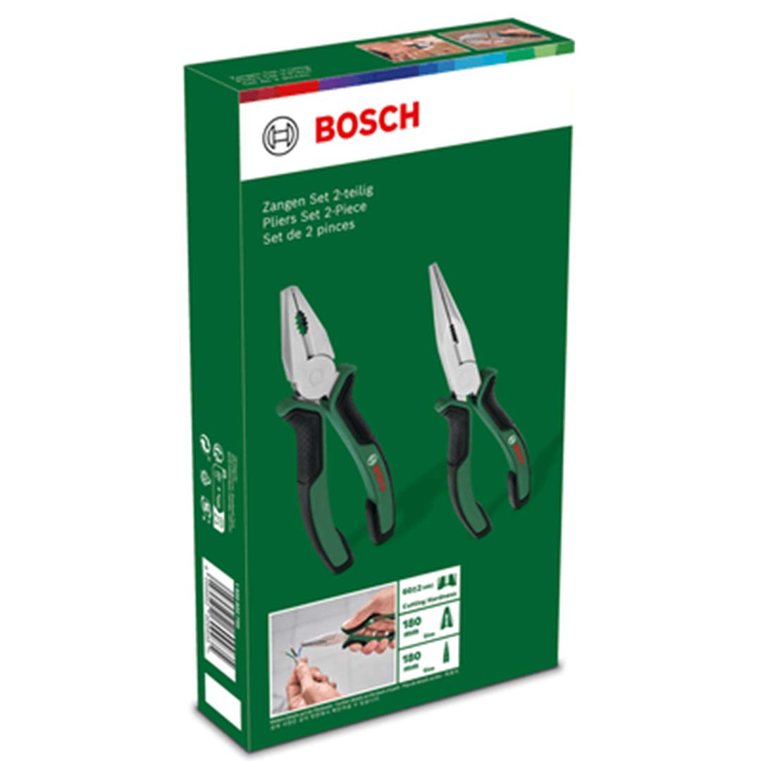 Bosch DIY 2 pc Pliers Set 1600A0275H