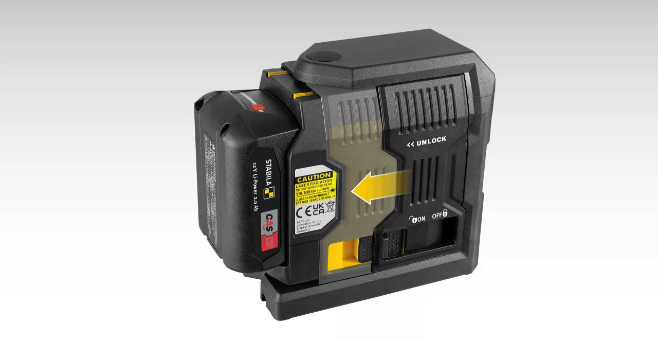 Stabila LAX 500 G 7Pc Line Laser 5 - Power Tool Services