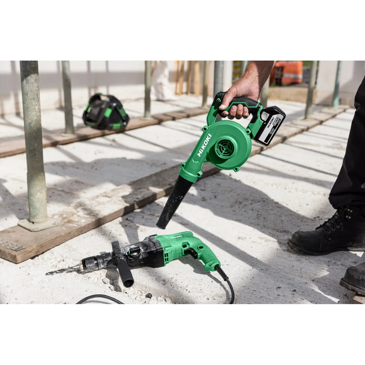 Hikoki 18v Cordless Blower RB18DC Basic 3 - Power Tool Services