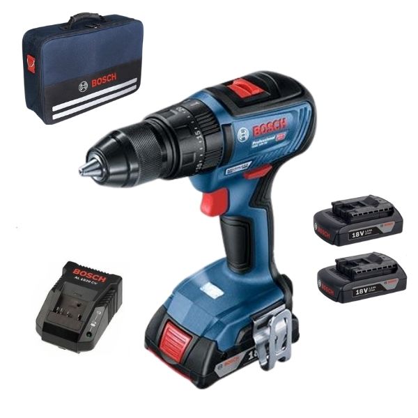 Bosch Professional Cordless Drill GSB 18V-50 3 Battery Combo 06019H51K2