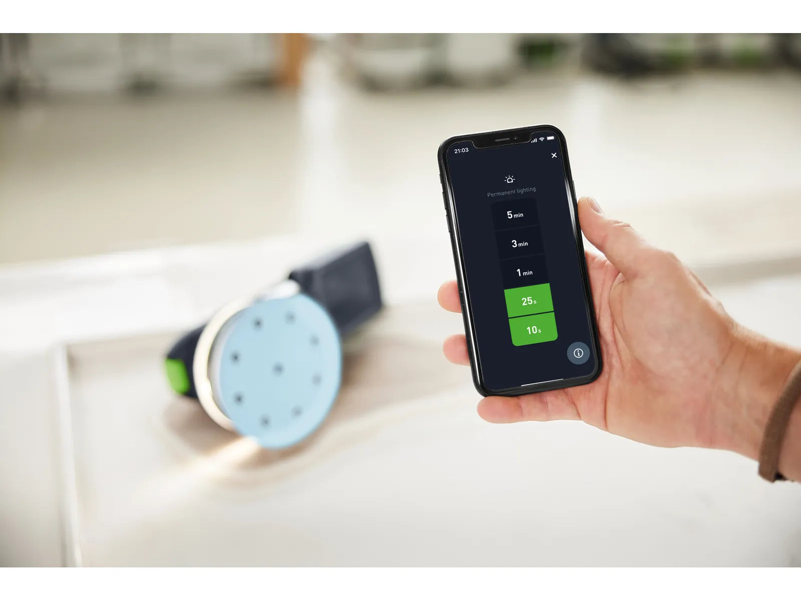 Festool Cordless eccentric sander ETSC 2 125-Basic 577733 11 - Power Tool Services