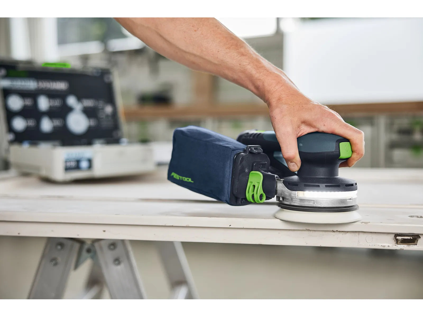 Festool Cordless eccentric sander ETSC 2 125-Basic 577733 5 - Power Tool Services