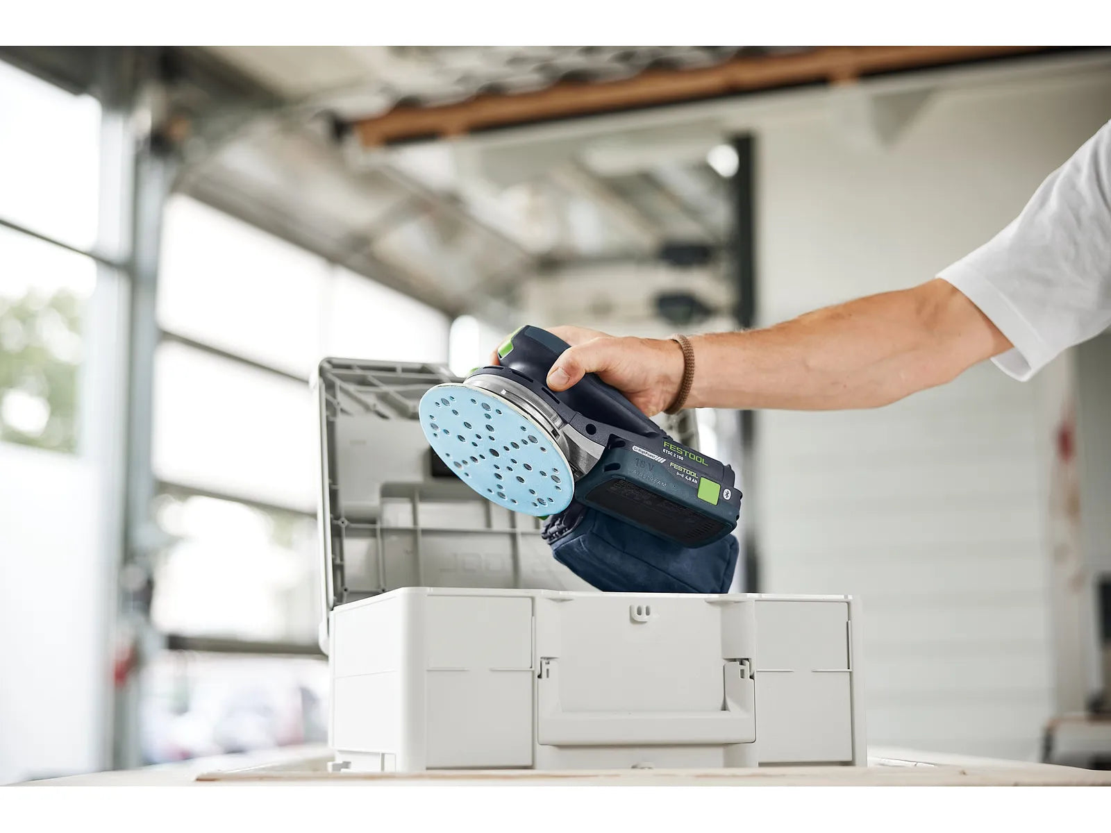 Festool Cordless eccentric sander ETSC 2 150-Basic 577723 7 - Power Tool Services