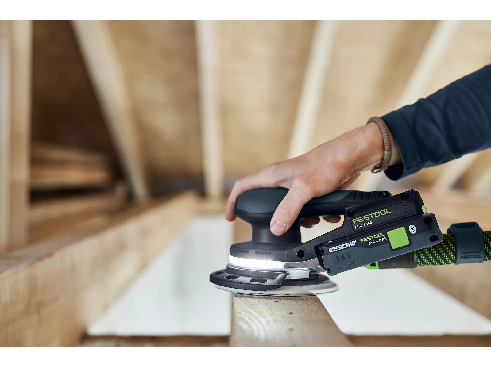 Festool Cordless eccentric sander ETSC 2 150-Basic 577723 11 - Power Tool Services