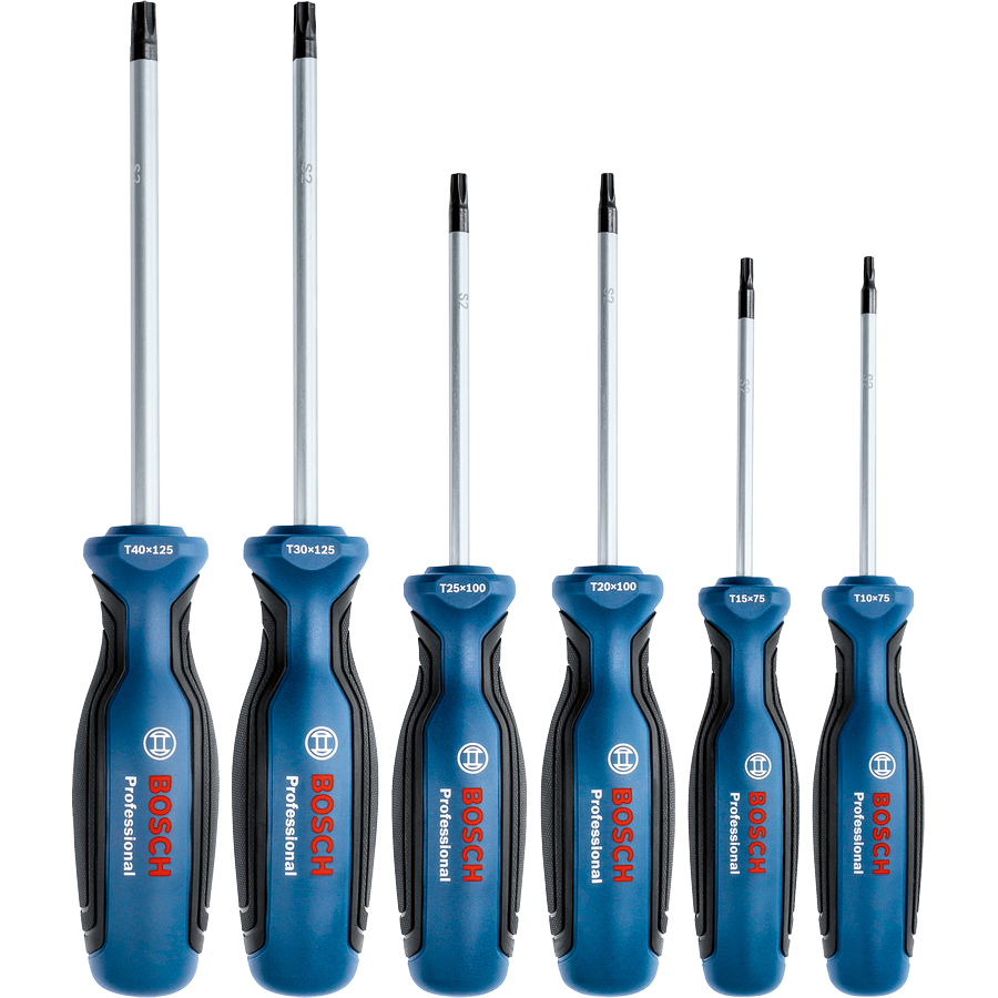 Bosch Professional Screwdriver Set 6pc TX 1600A01V09 4 - Power Tool Services
