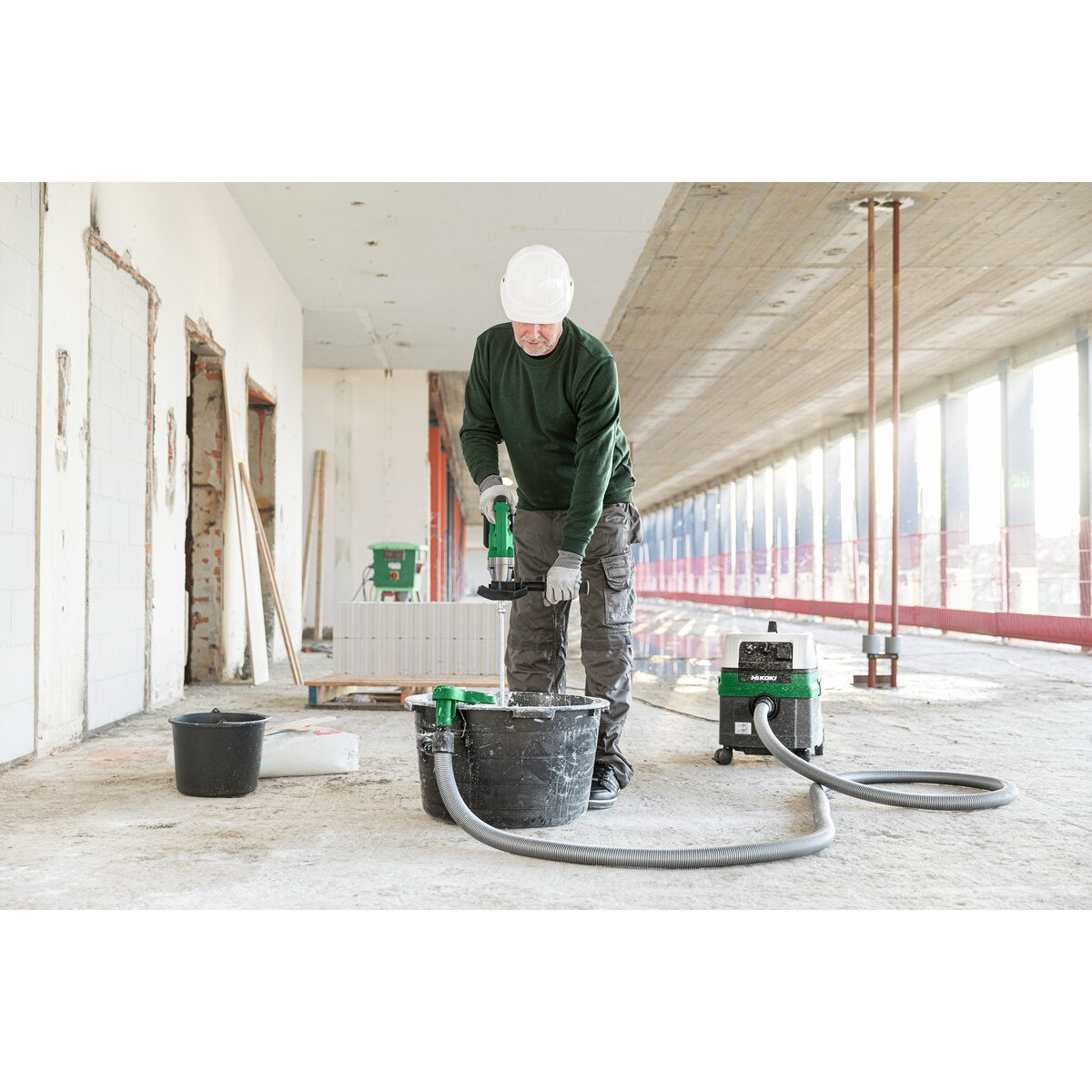 Hikoki 36v Cordless Mixer UM36DA Basic 6 - Power Tool Services