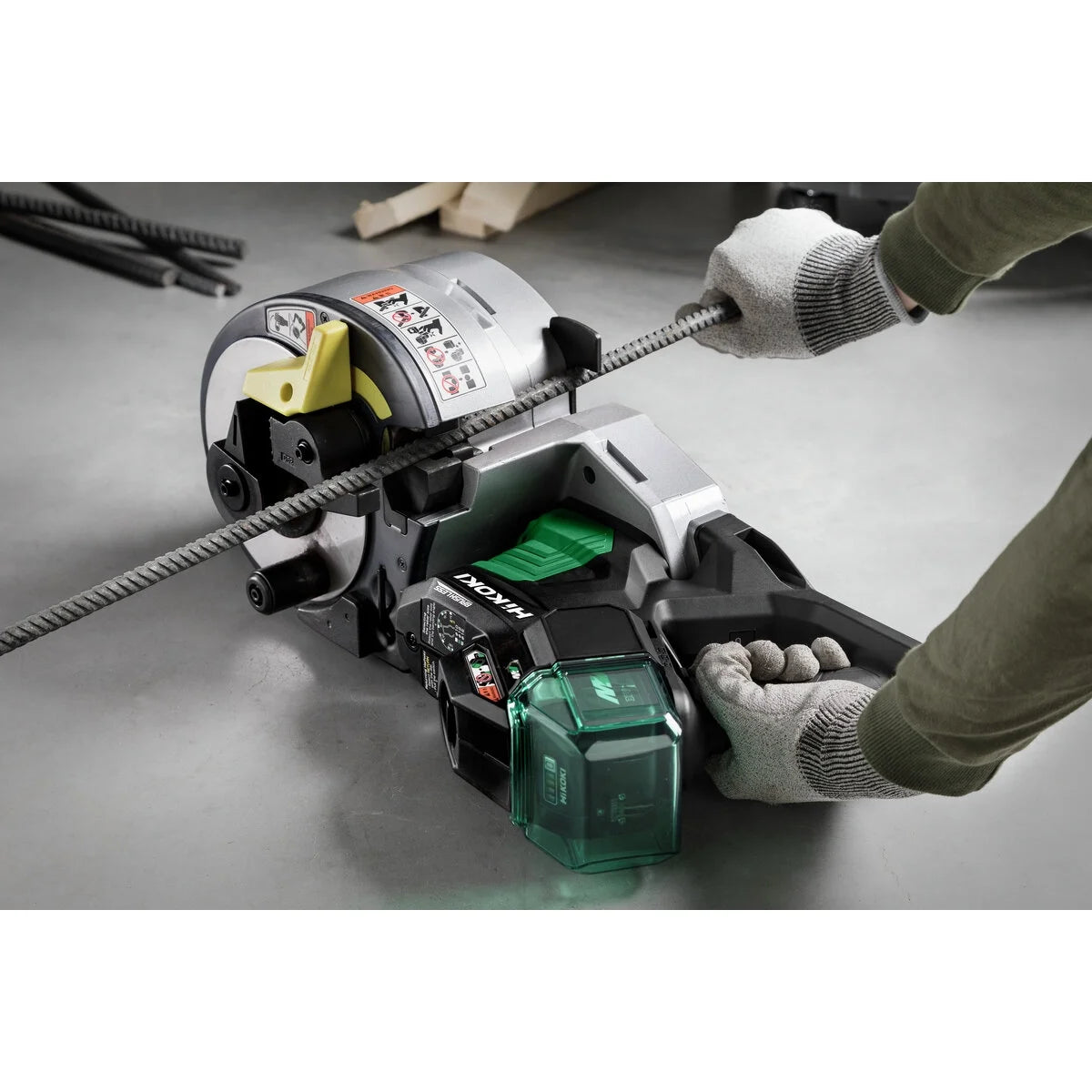 Hikoki 36v Cordless Rebar Cutter / Bender VB3616DA Basic 10 - Power Tool Services