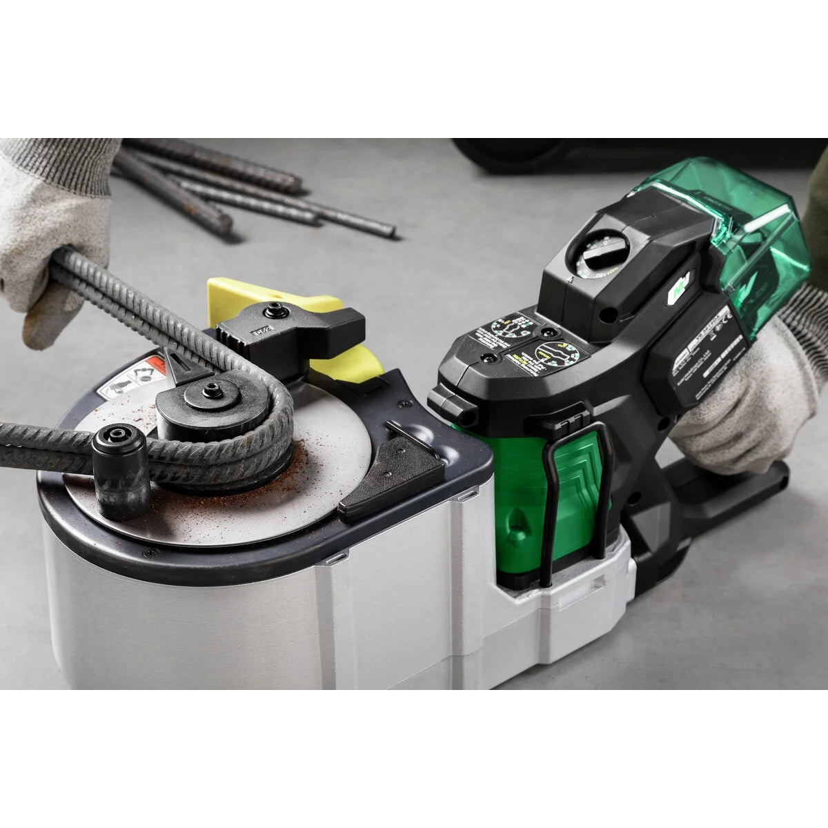 Hikoki 36v Cordless Rebar Cutter / Bender VB3616DA Basic 12 - Power Tool Services