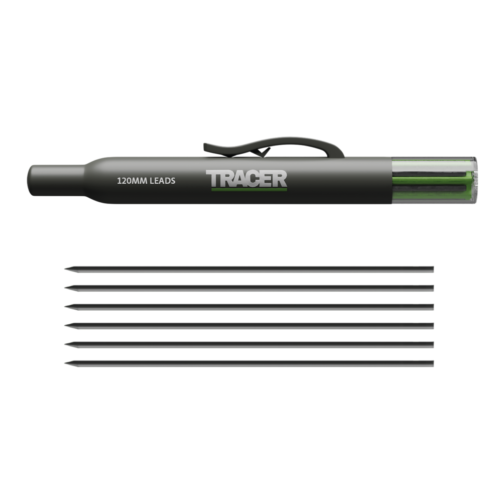 TRACER Leads 6pc in Holster (4x 2B and 2x Yellow) 1 - Power Tool Services