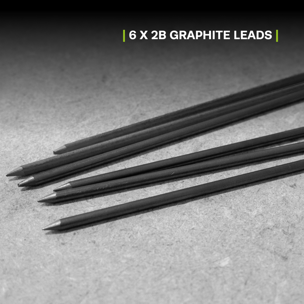 TRACER Leads 6pc in Holster (4x 2B and 2x Yellow) 5 - Power Tool Services