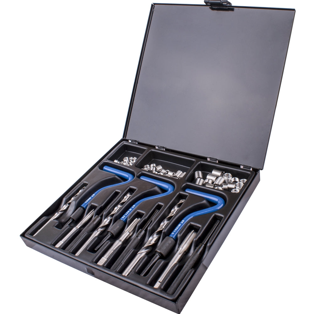 Tork Craft Thread Repair Kit 3pcs Combination Set M6/m8/m10 Internal (metal Box) NR806810