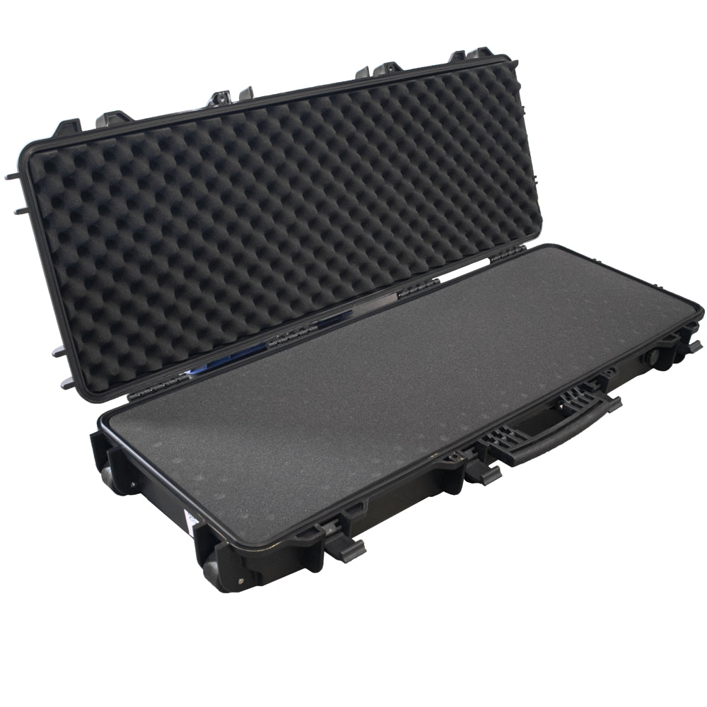 Tork Craft Plastic Case 1040 X 350 X 130mm Od With Foam Black Rifle Case Water & PLC1043513