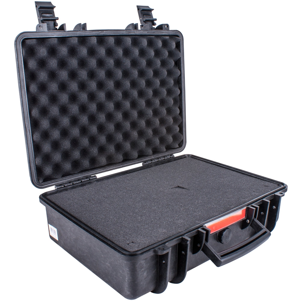 Tork Craft Hard Case 460x355x175mm Od With Foam Black Water & Dust Proof 433015 PLC1580