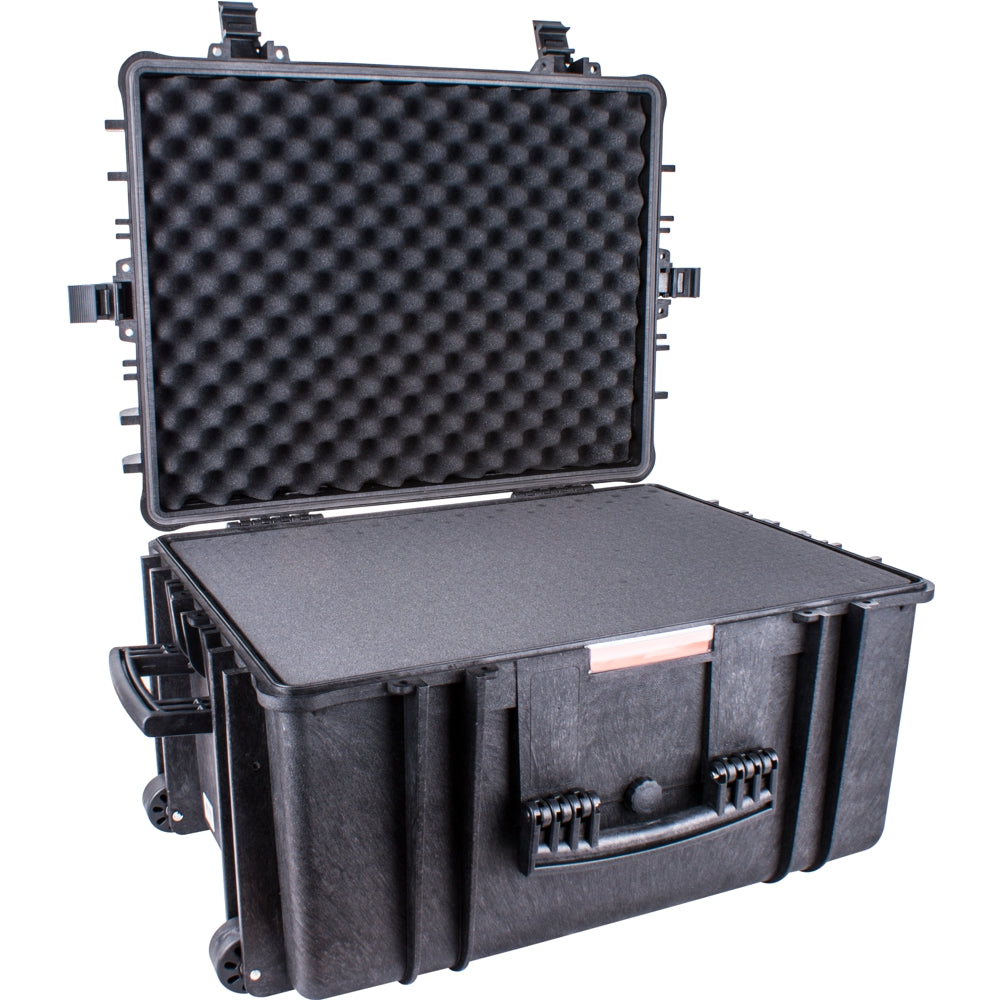 Tork Craft Hard Case 670x510x375mm Od With Foam Black Water & Dust Proof 584433 PLC1630