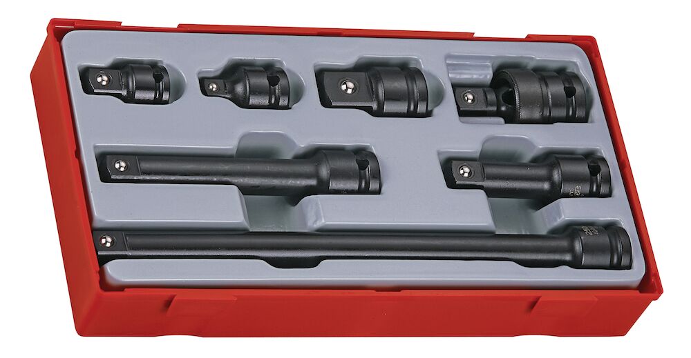 Teng Tools 7PC 1/2'' Drive Impact Accessories Set - ANSI Standard Power Tool Services