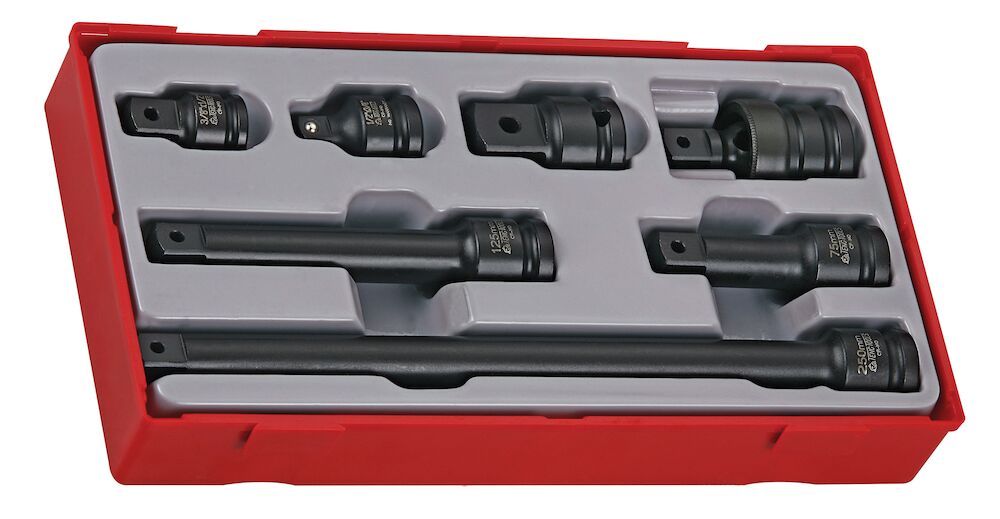 Teng Tools 7PC 1/2'' Drive Impact Accessories Set Power Tool Services