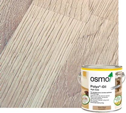 Osmo Polyx-Oil Effect RAW 3044 keeps pale oak looking untreated